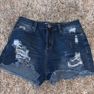 Jean shorts